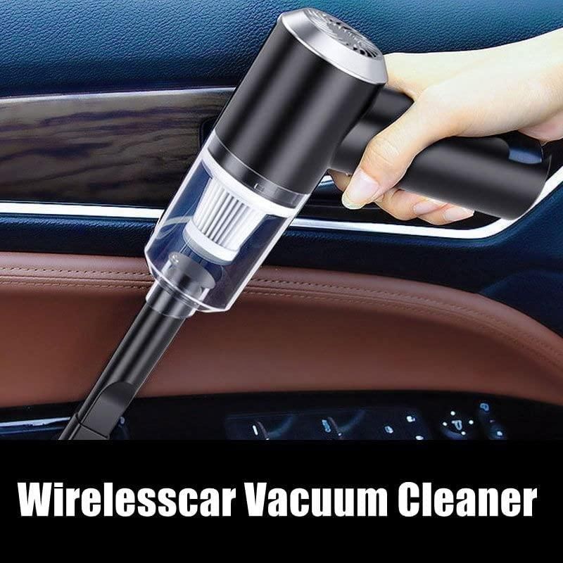 TurboClean – Cordless Car Vacuum Cleaner | Jet-Suction, USB Rechargeable