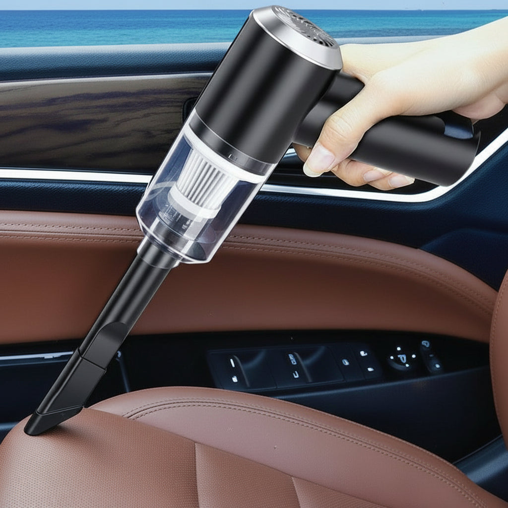 TurboClean™ – Cordless Vacuum Cleaner  Jet-Suction, USB Rechargeable