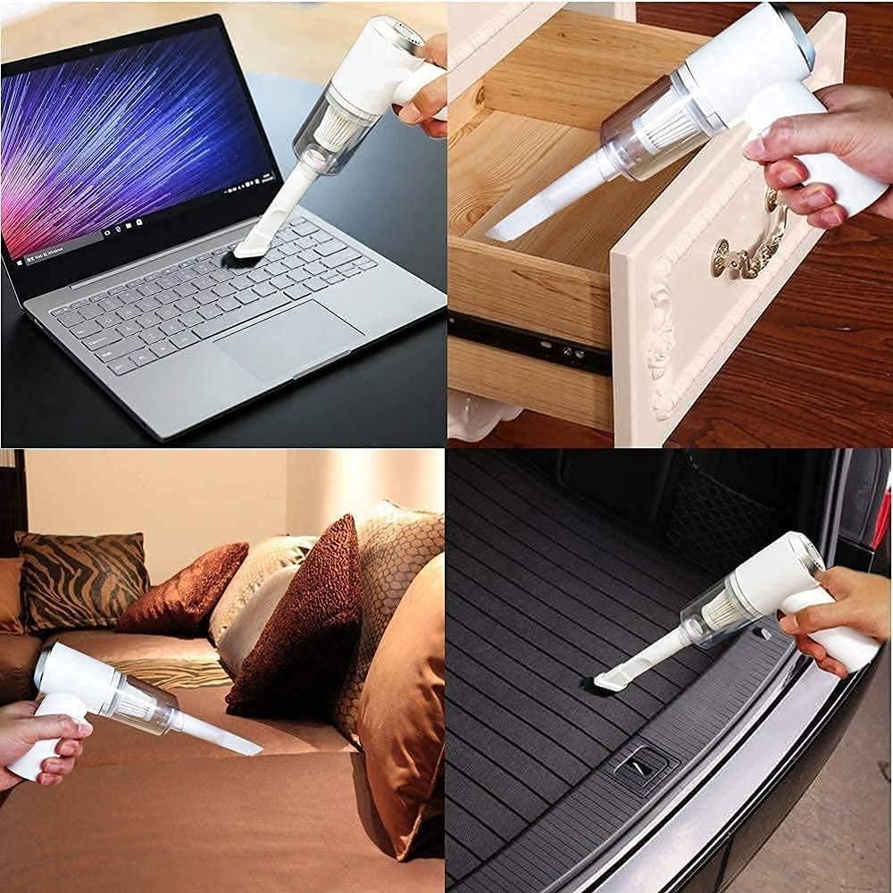 TurboClean – Cordless Car Vacuum Cleaner | Jet-Suction, USB Rechargeable