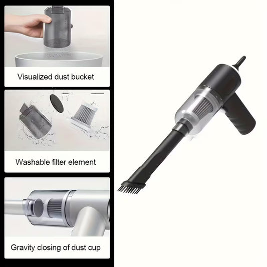 TurboClean™ Mini Car & Desk Vacuum
